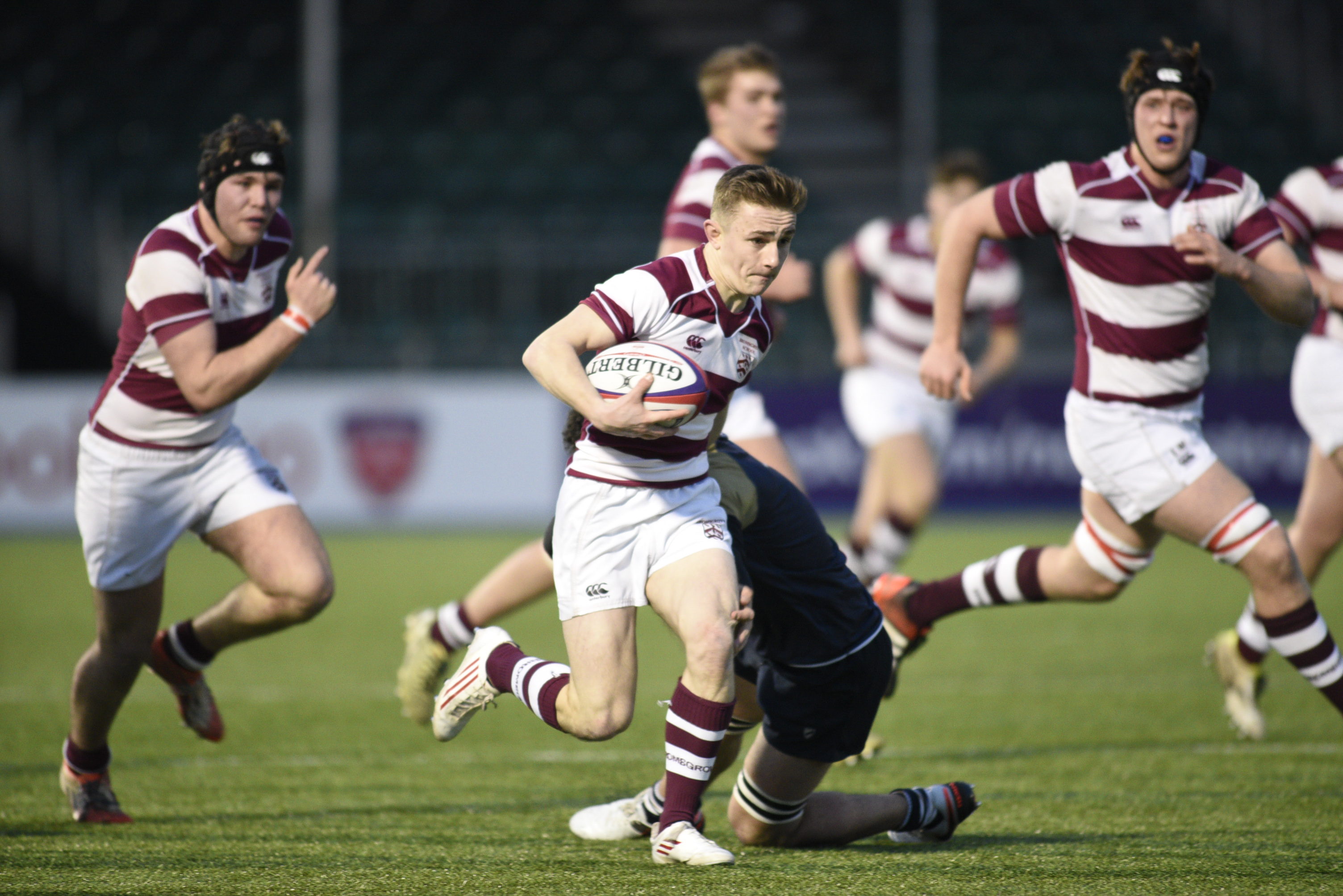 NatWest Schools Cup Semi Final (won 50-24): Bromsgrove v Whitgift, 27th February 2016